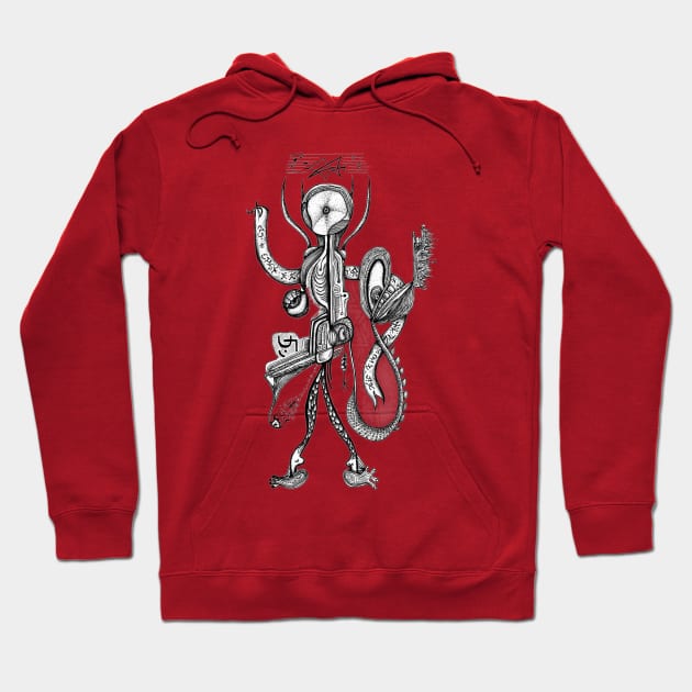 Demon of Vibrational Awareness Hoodie by thealchemistdru